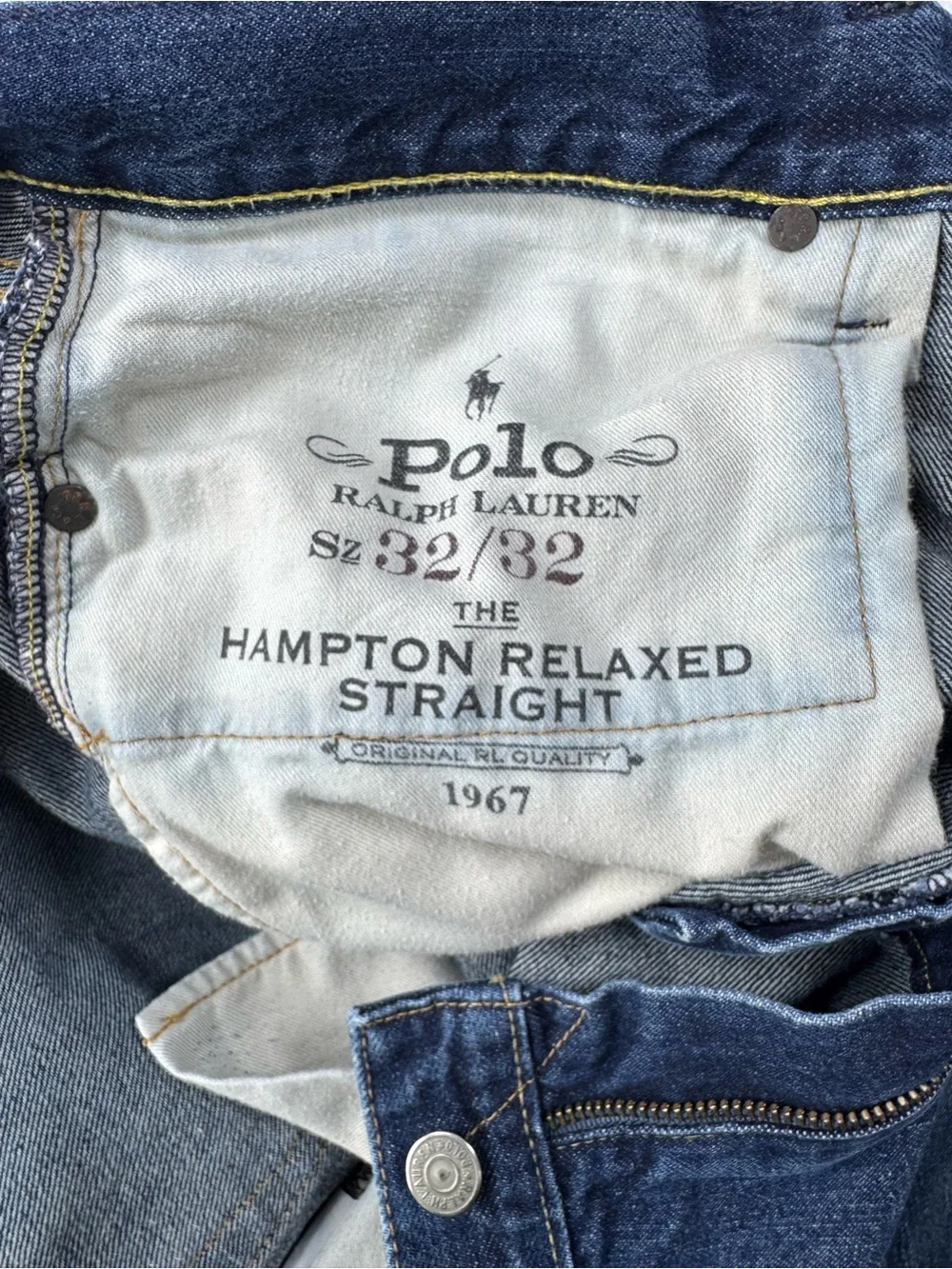 Polo Ralph‎ Lauren Hampton Relaxed Straight Jeans 32x32